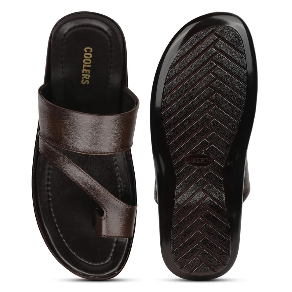 Coolers Brown Casual Slipper For Men COOL99-701 By Liberty