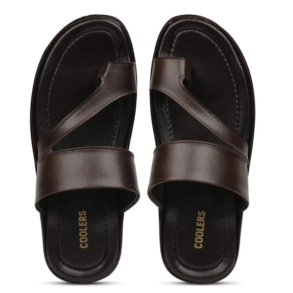 Coolers Brown Casual Slipper For Men COOL99-701 By Liberty