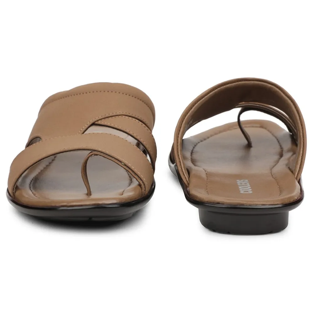 Coolers Camel Casual Slipper For Men COOL99-704 By Liberty