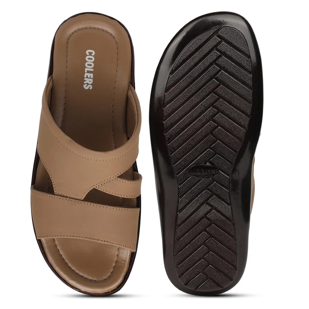 Coolers Camel Casual Slipper For Men COOL99-704 By Liberty