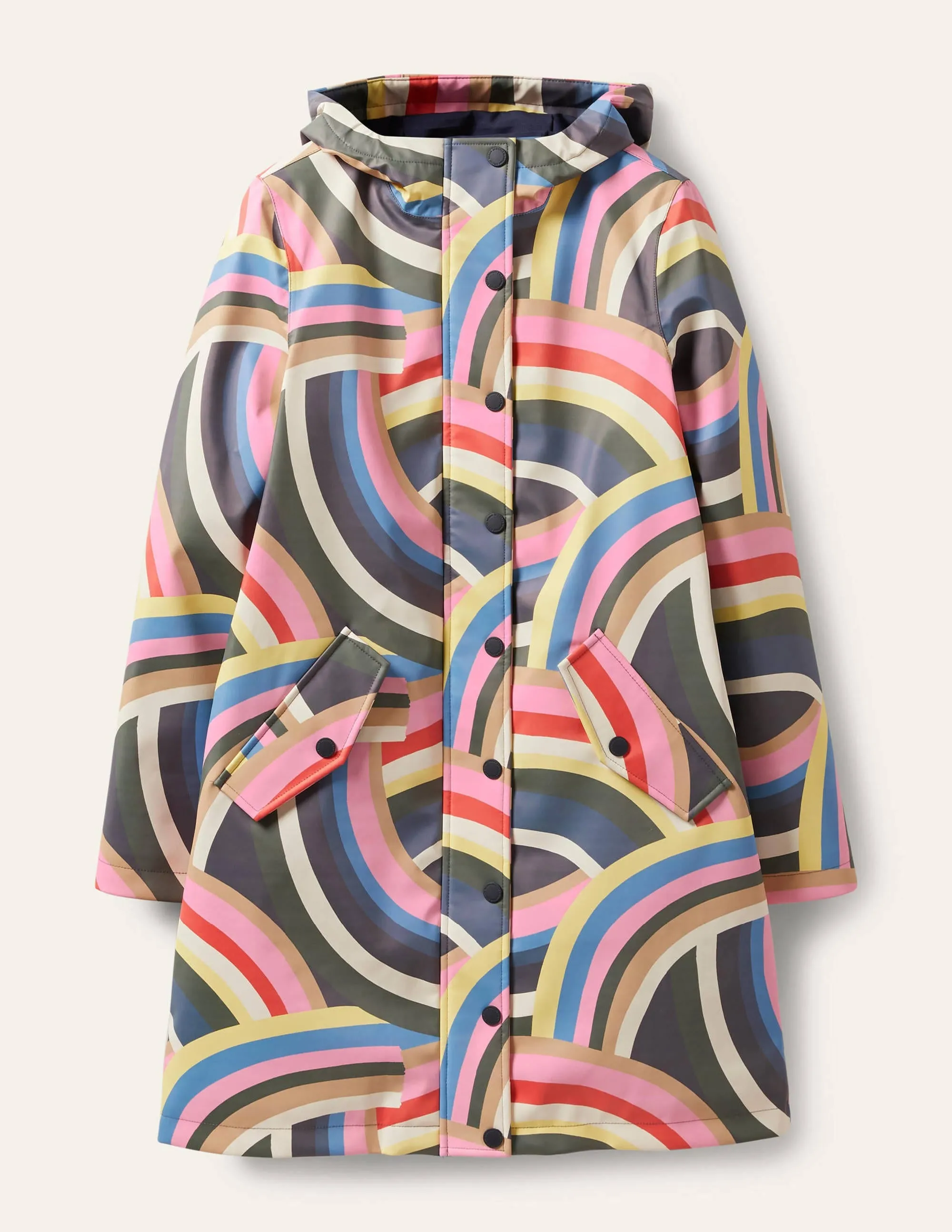 Morris Waterproof Mac-Navy, Midnight, Abstract Rbow