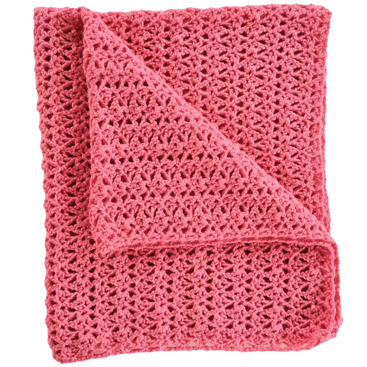 Sundae Granny Crochet Baby Blanket – Easy, Customizable One-Row Repeat